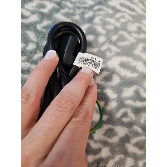 Linetek Grounded Power Cord for PC/Monitor North America/Japan 3ft - Picture 2 of 5
